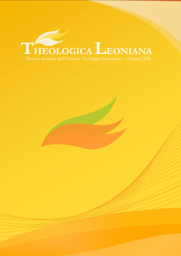 Copertina di Theologica Leoniana fino al 2021