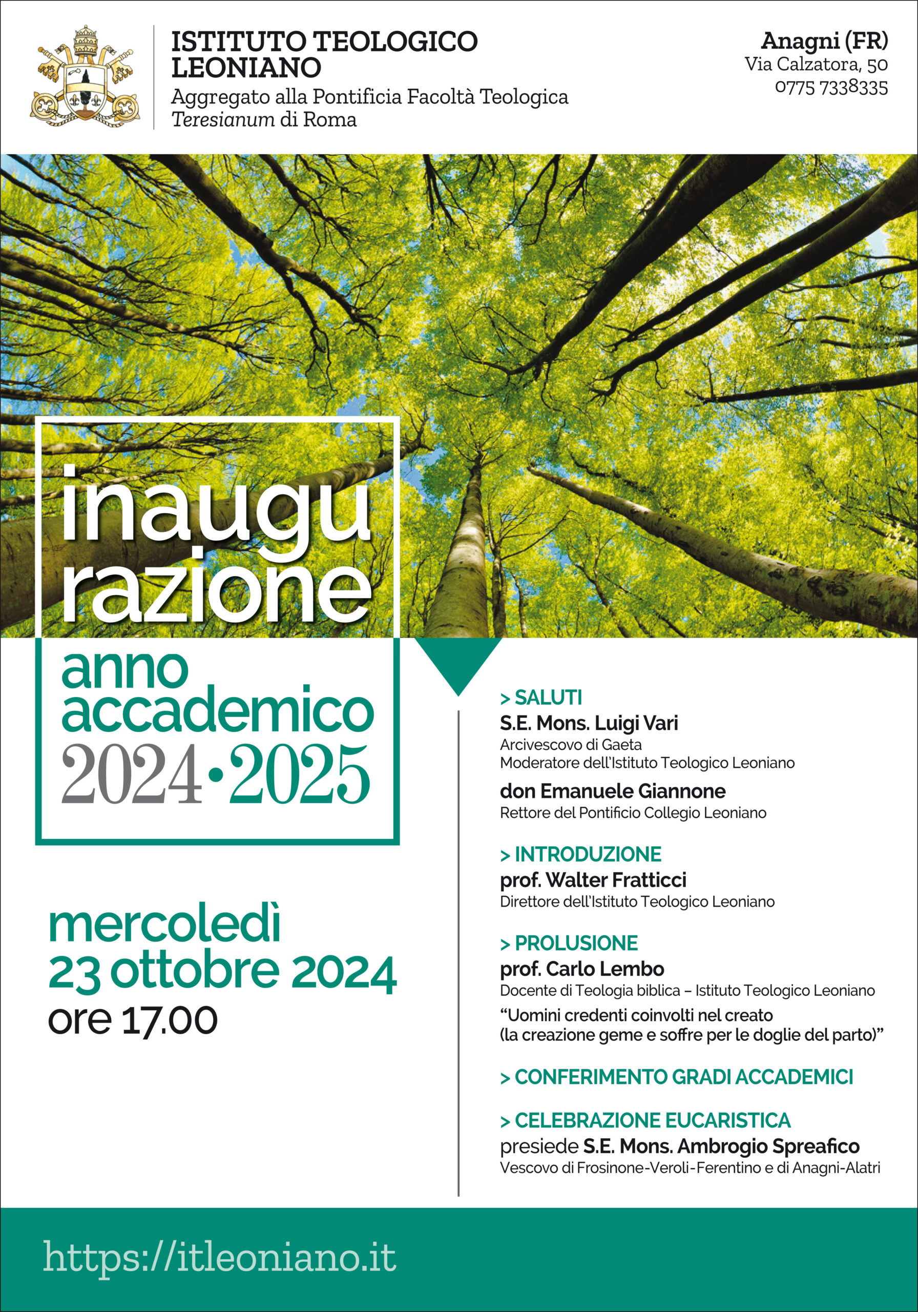 Inaugurazione Anno Accademico 2024-2025