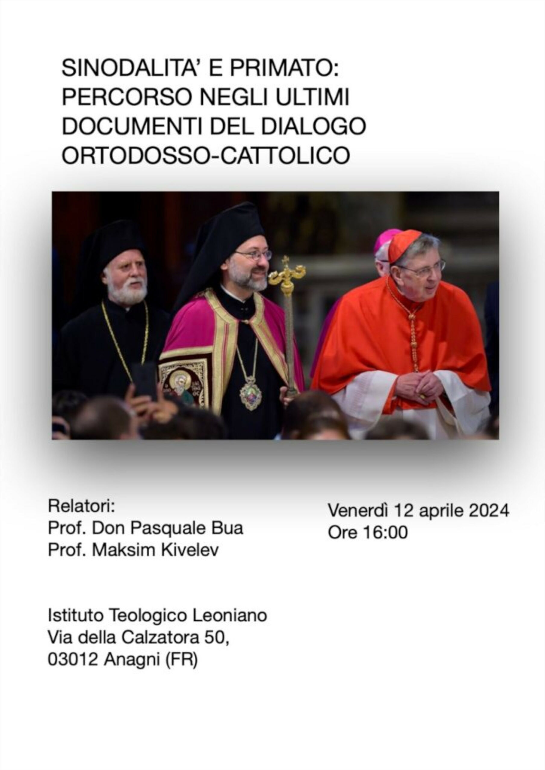 Sinodalità e primato. Percorso negli ultimi documenti del dialogo ortodosso-cattolico